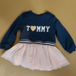 Tommy Hilfiger Spellout Infant Dress